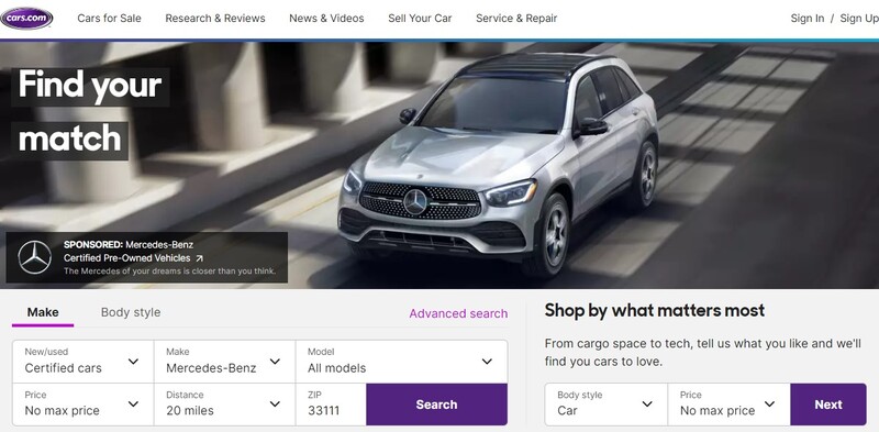 Cars.com - Car Auction Site