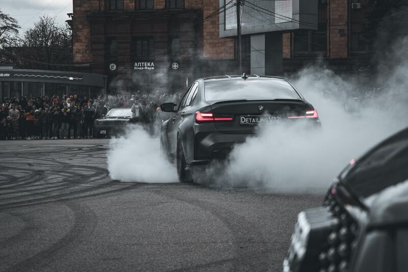 Rear Wheel Drive Burnout
